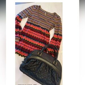 Free people Kim k boho sweater knit winter spring brown casual classic $150